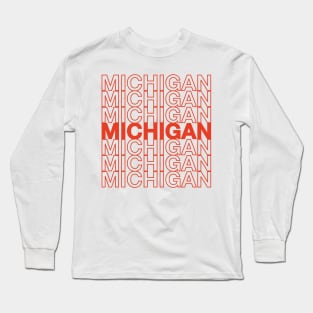 Thank You, Michigan Long Sleeve T-Shirt